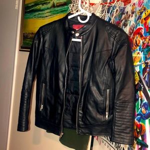 Leather jacket